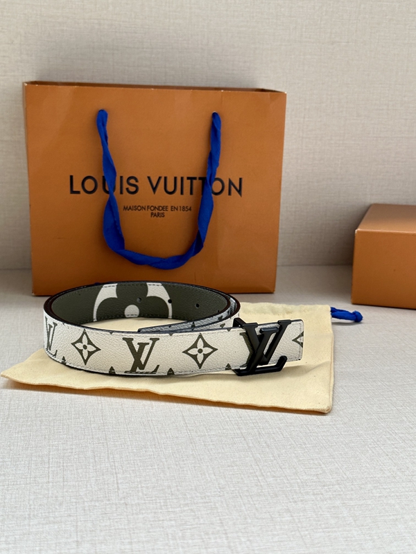 激安ルイヴィトンベルト素材ディテール